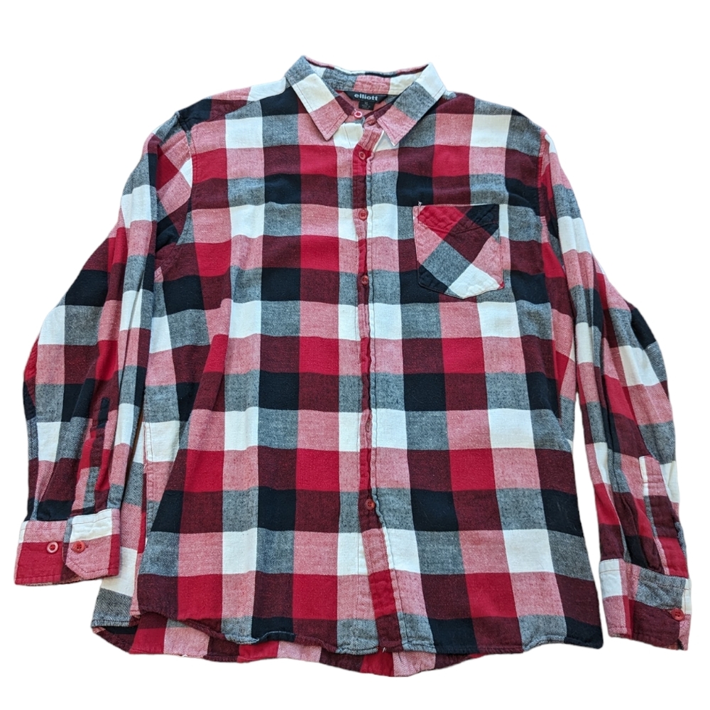 Flannel button down